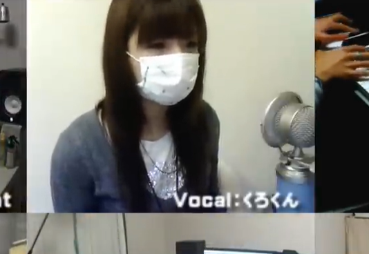 中の人の動画