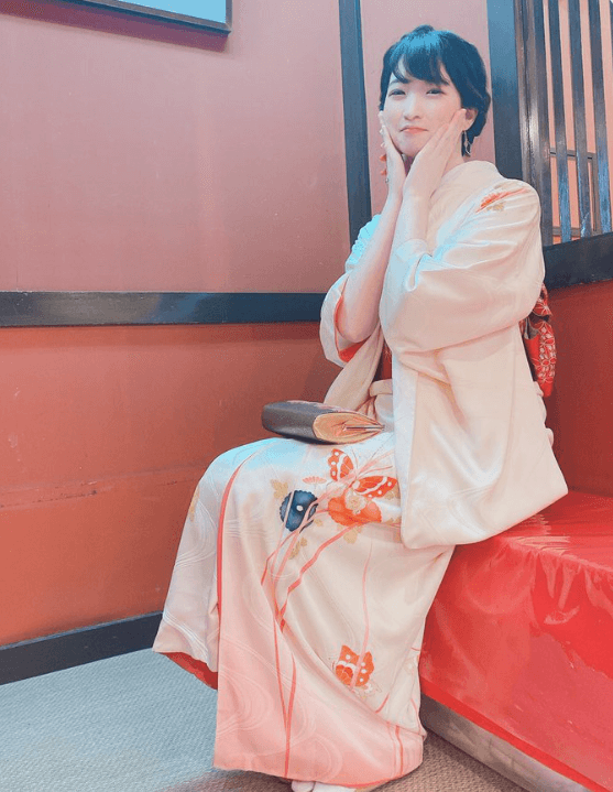 愛川菜帆の着物姿