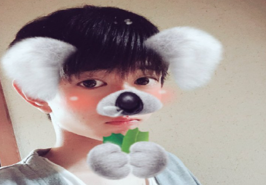中の人とされる顔バレ写真