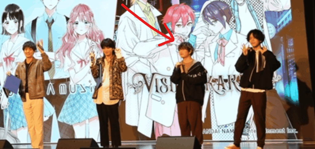 中の人のライブ写真