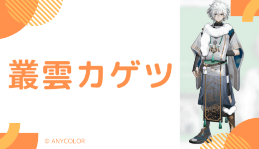 【写真2枚】叢雲カゲツの前世は”すかいむ”！中の人の顔バレ,年齢,結婚歴や炎上まとめ