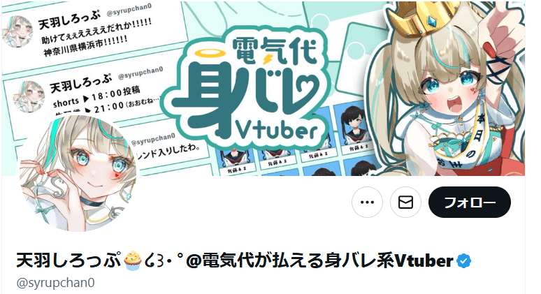 天羽しろっぷの大学はどこ？