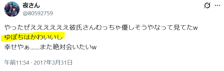 ゆぽちはかわいい